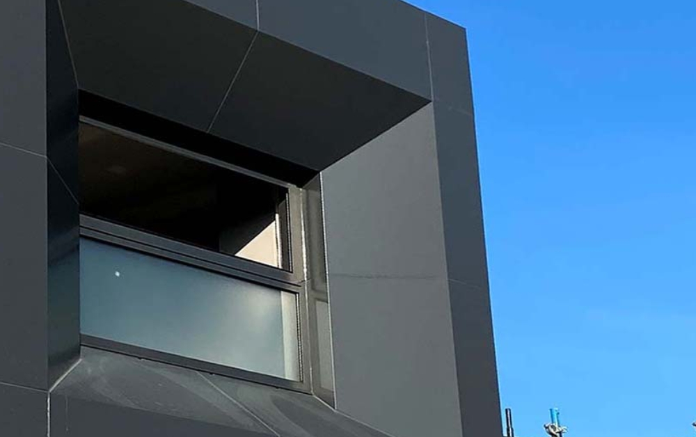 Metal cladding frame works in Melbourne - TRC