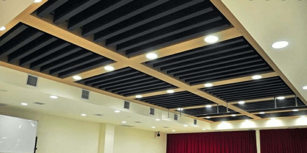 perforated metal acoustic ceiling