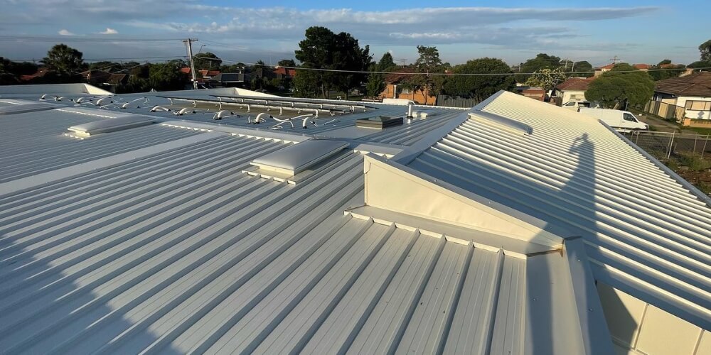 Metal roofing, standing seam roof - Total Roofing and Cladding